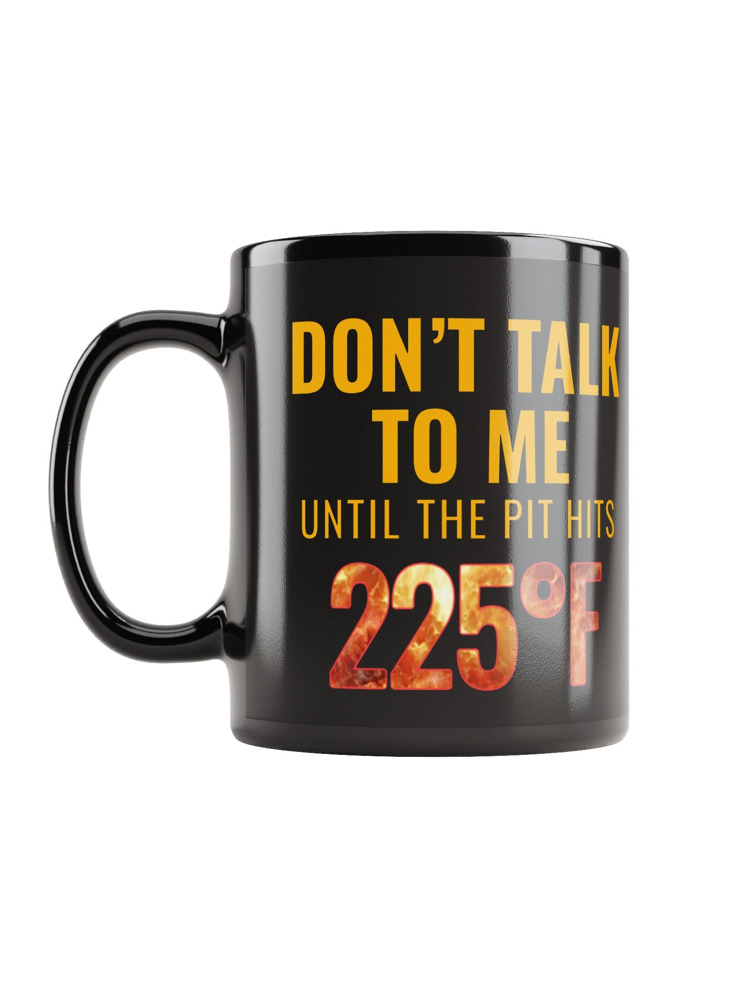 Don't Talk to me 225F Black Mug product image (6)