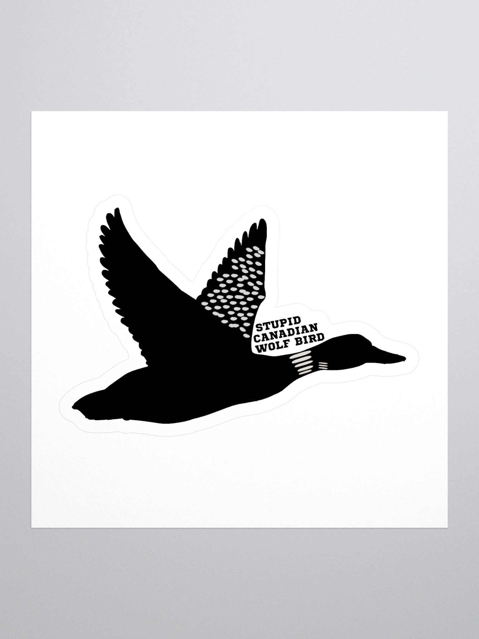 What was that sound? Sticker product image (1)
