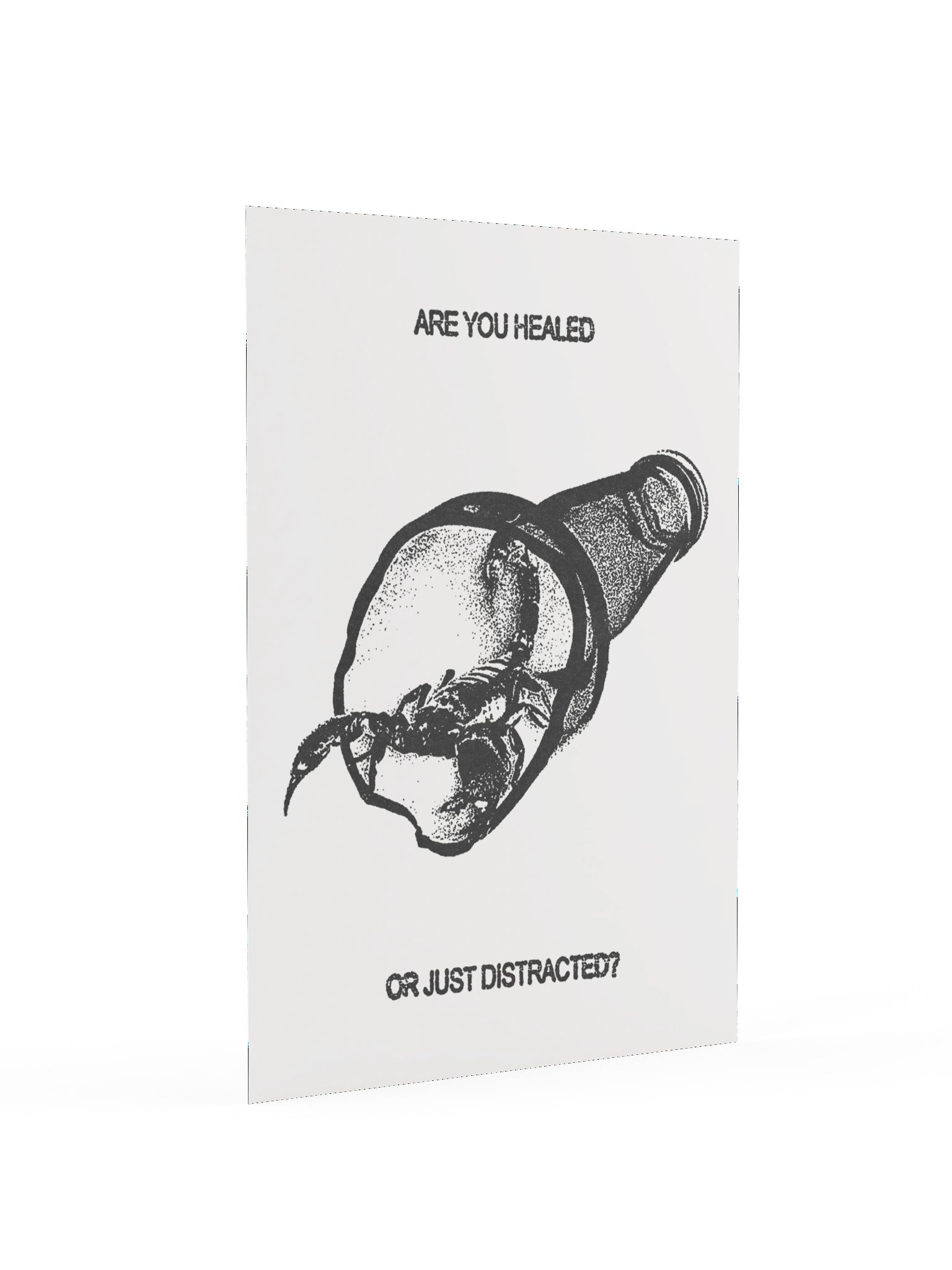 HEALED/DISTRACTED POSTER product image (9)