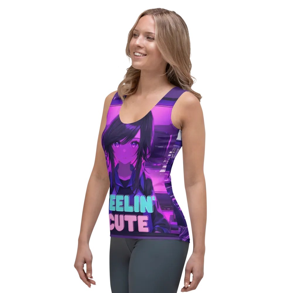 Techy Anime Vibes Women's Tank Top product image (3)