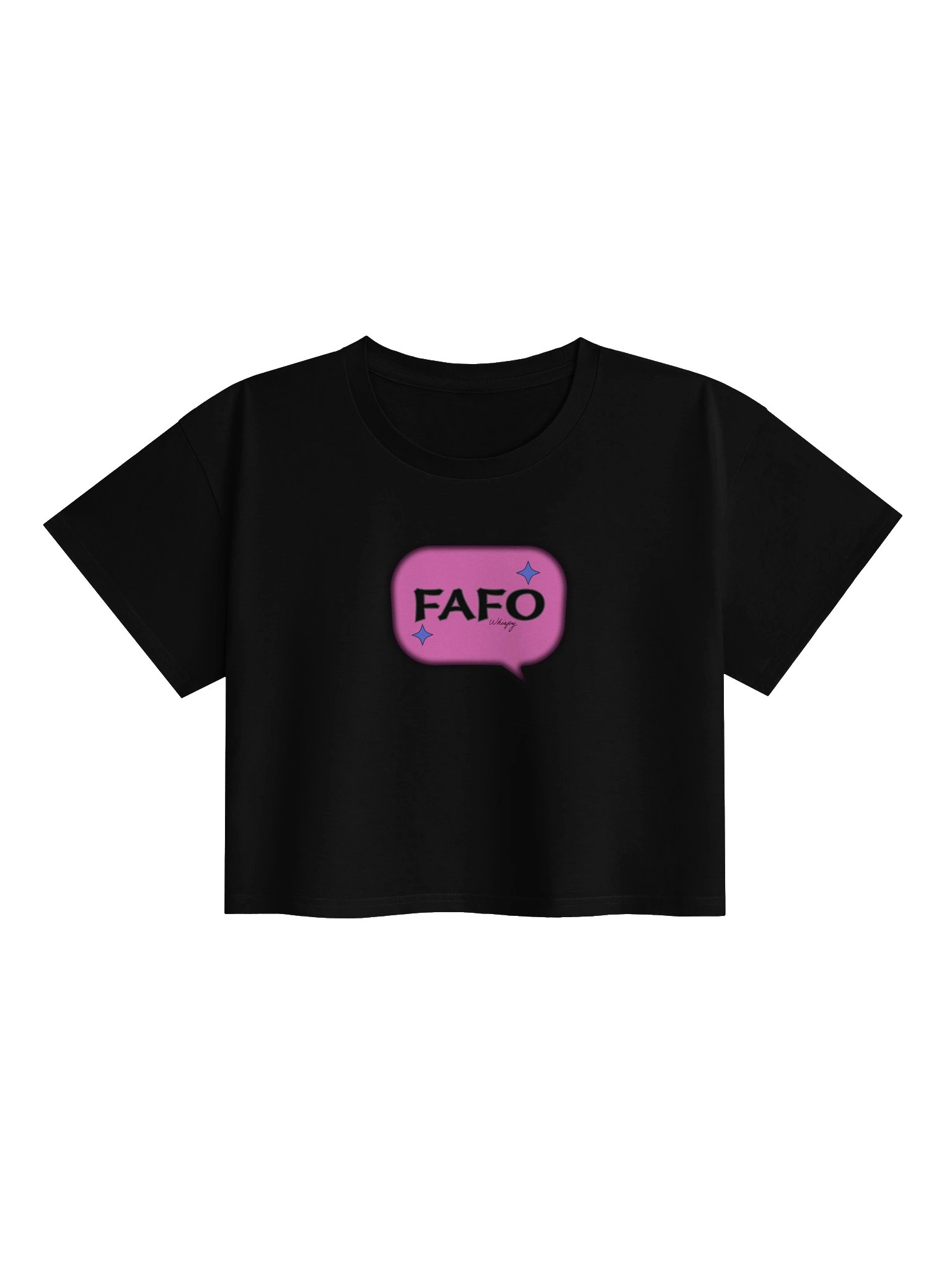 FAFO Relaxed Crop Tee product image (3)