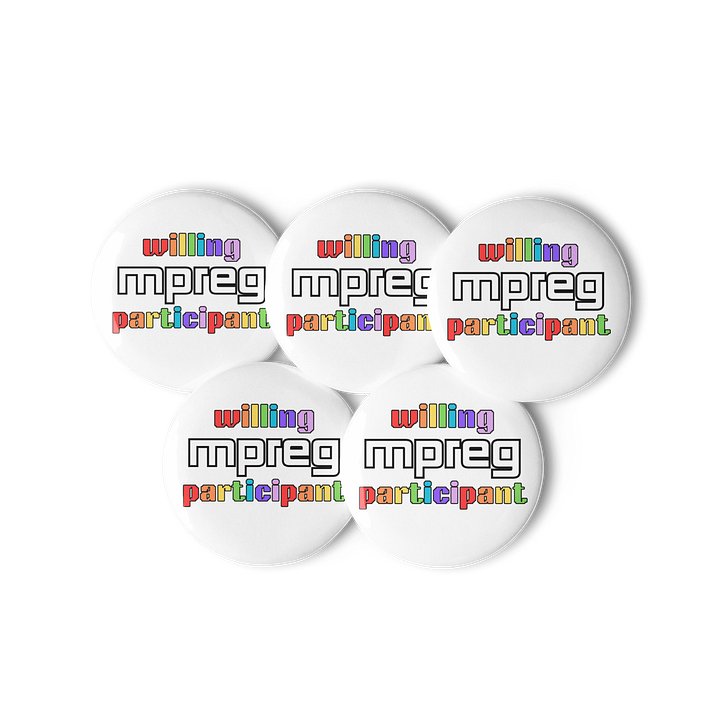 Willing Mpreg Participant Pin product image (2)