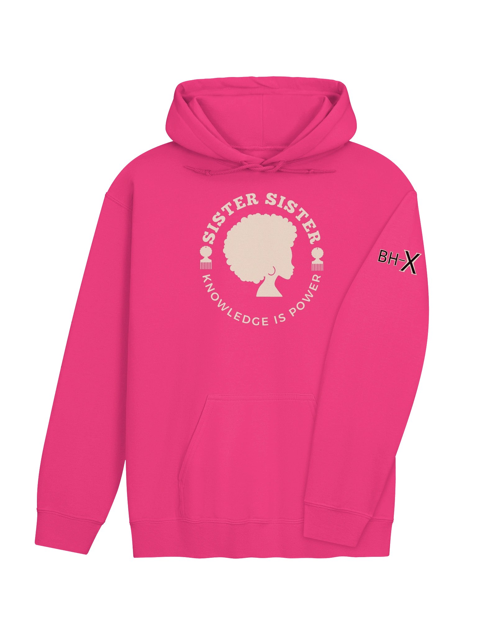 Sister Sister Hoodie | Knowledge Is Power | Originology | Black History X product image (4)