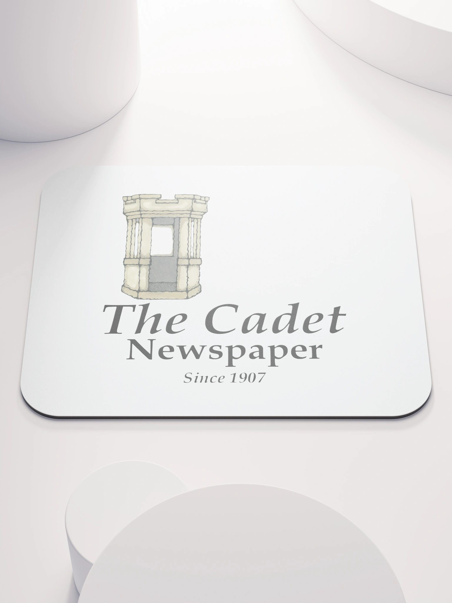 Cadet Newspaper Mouse Pad product image (1)