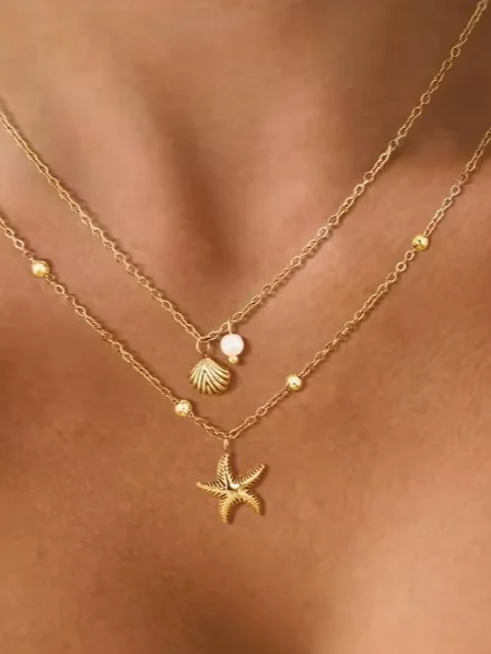 Collier « Perle d’Océan » - Acier Inoxydable product image (2)