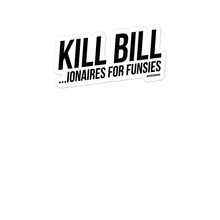 FUTILE DEVICE: KILL BILL (STICKER product image (2)