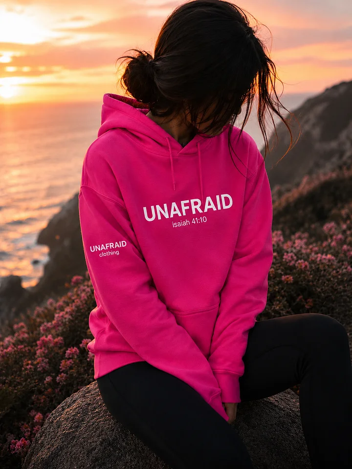 UNAFRAID Pink OG Hoodie product image (1)