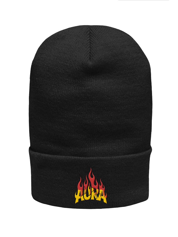 Flaming YURA Cuffed Beanie product image (1)