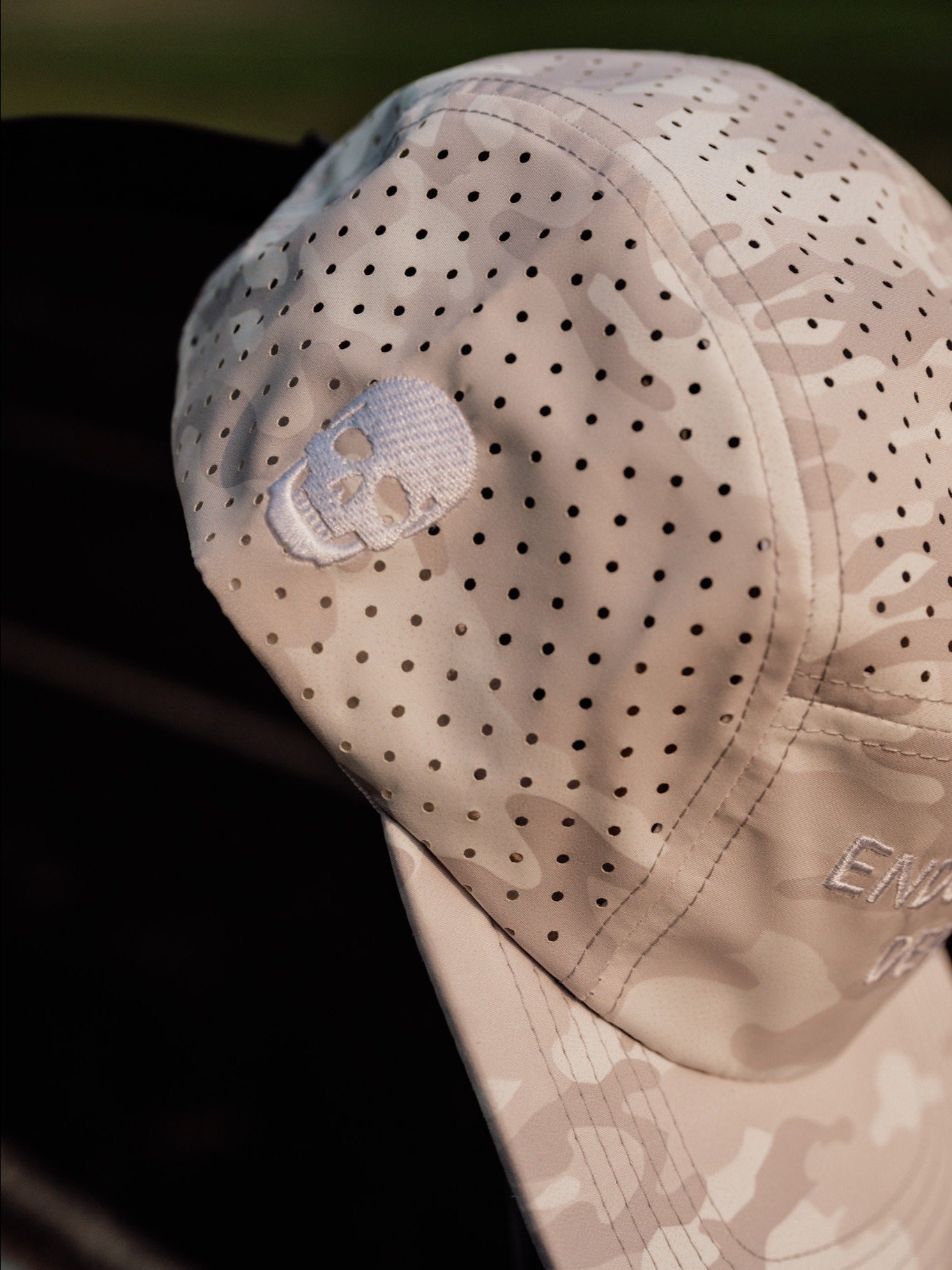 Recon Running Hat | White Camo product image (2)