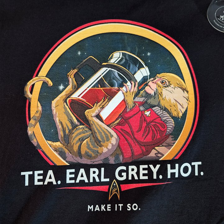 Picard Marmoset Lean Back T-Shirt product image (2)