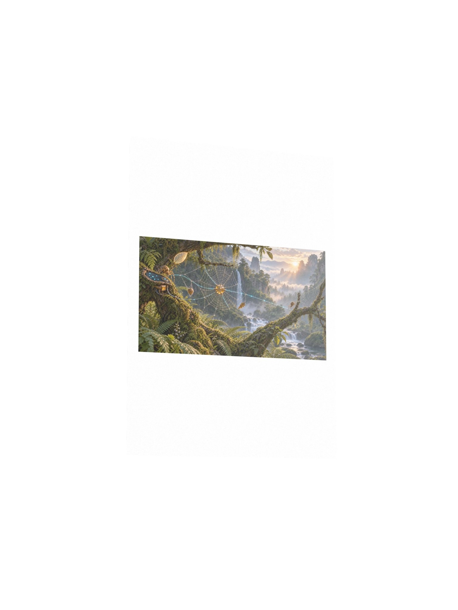Silk Exchange Small Art Print product image (3)