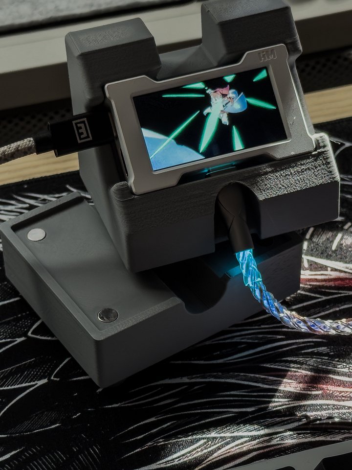 HM Lab 8K Hub Stand 3D STL product image (1)