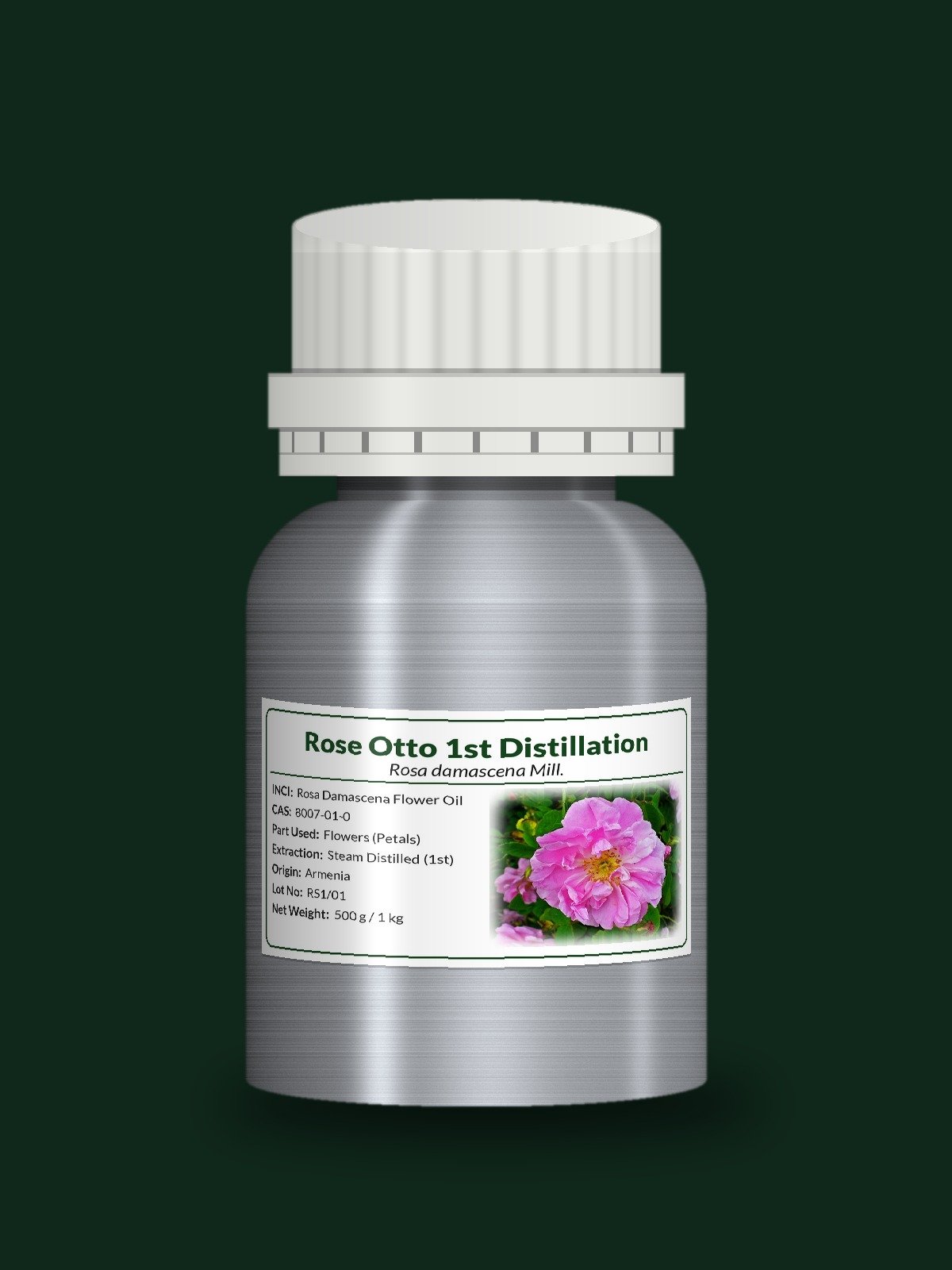 Rose Otto Essential Oil - 1st Distillation (Rosa damascena) product image (1)