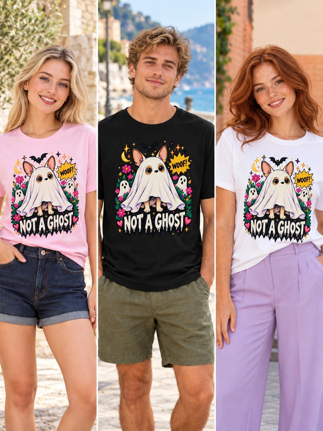 Chihuahua Halloween T-Shirt – Not a Ghost product image (4)