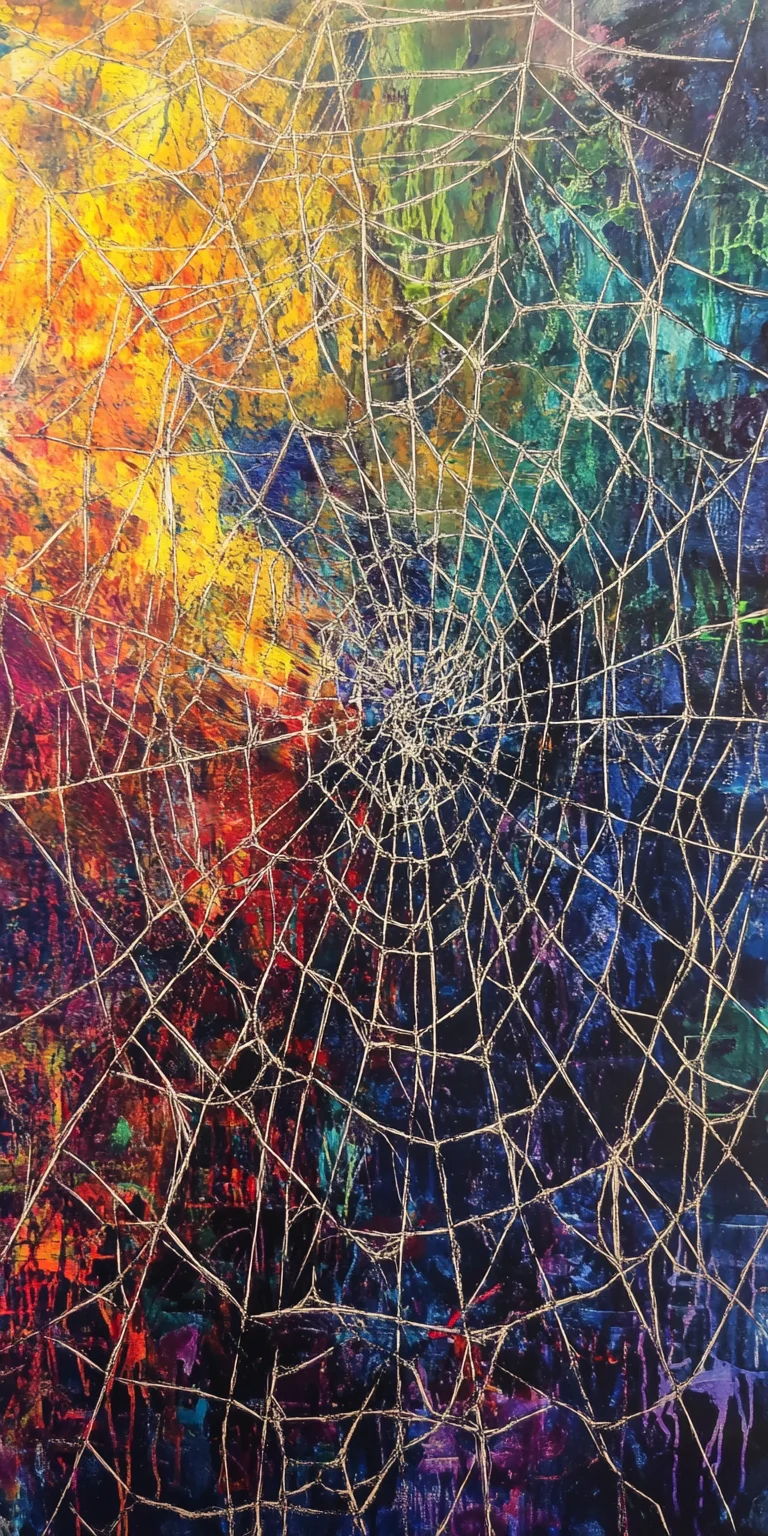 Phone Background Spiderweb product image (1)