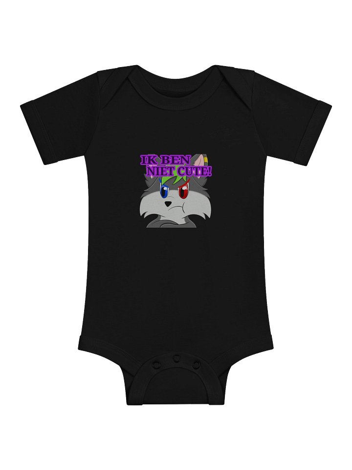 Ik ben niet cute romper product image (1)