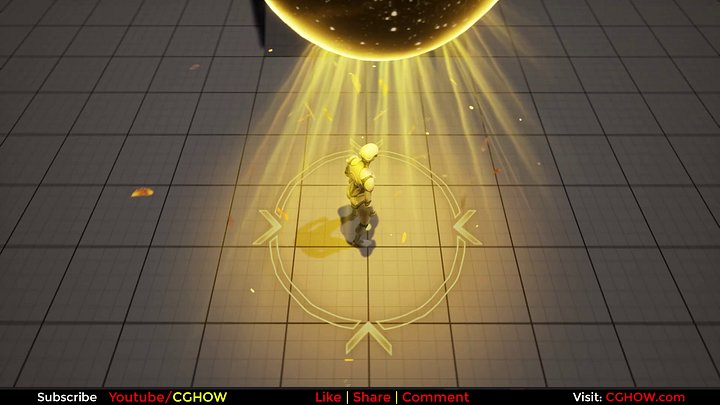 Divine Buff Aura in Unreal Engine 5 Niagara product image (1)