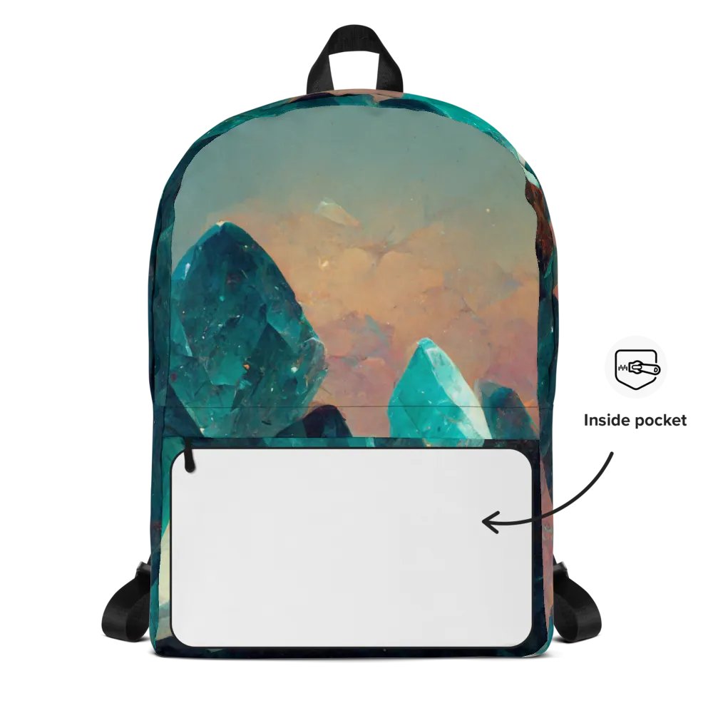 Luminous Crystal Cluster Backpack product image (5)