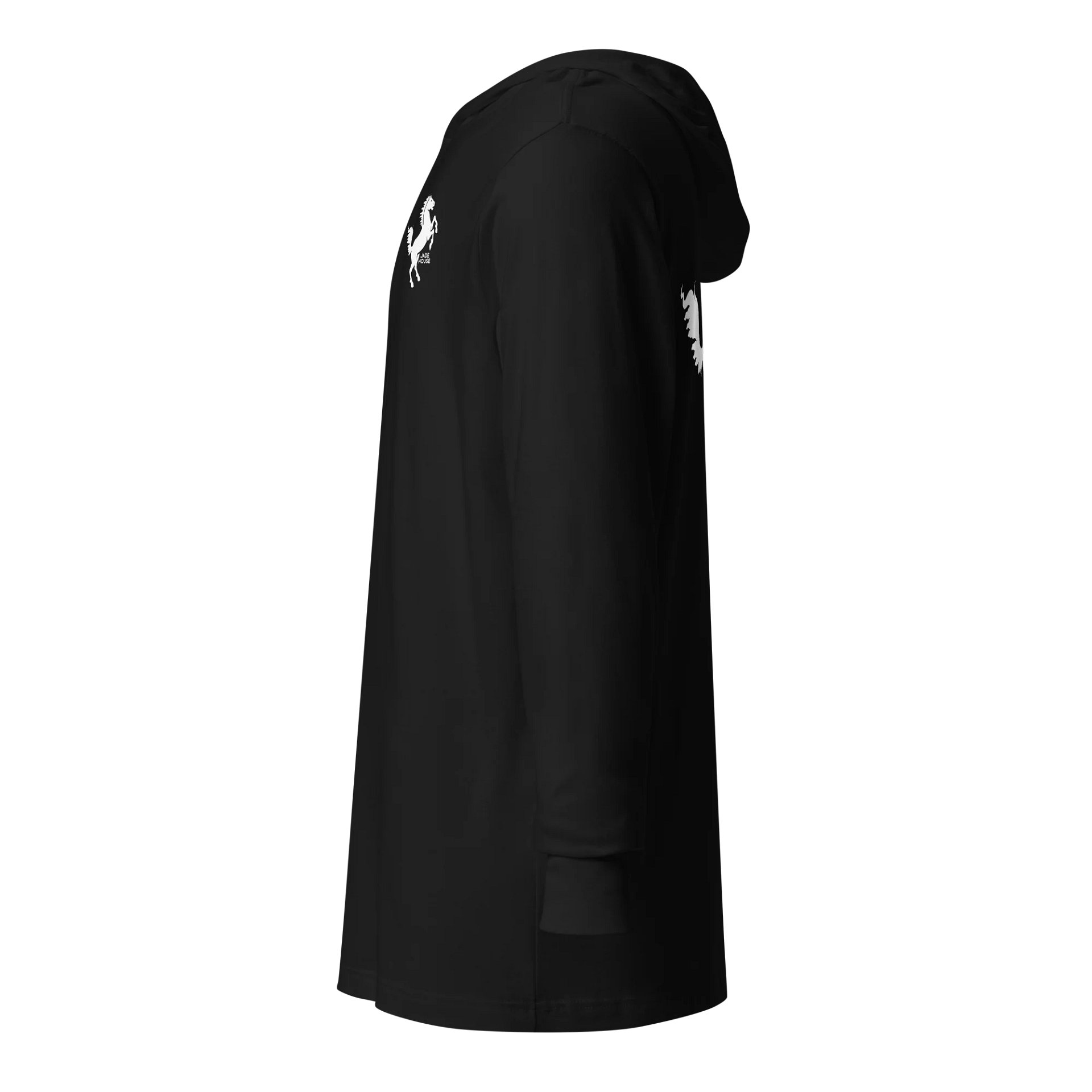 Jade House Unisex Hooded Long Sleeve Tee product image (3)