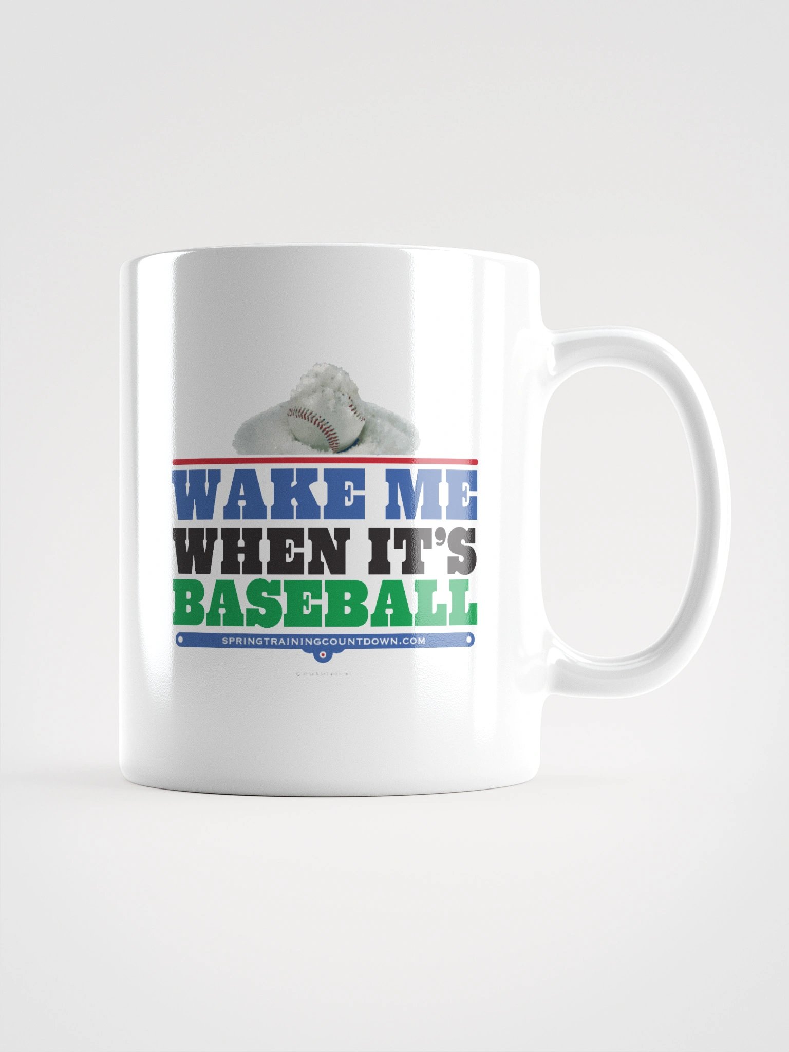 Wake Me When It's Baseball Mug product image (2)