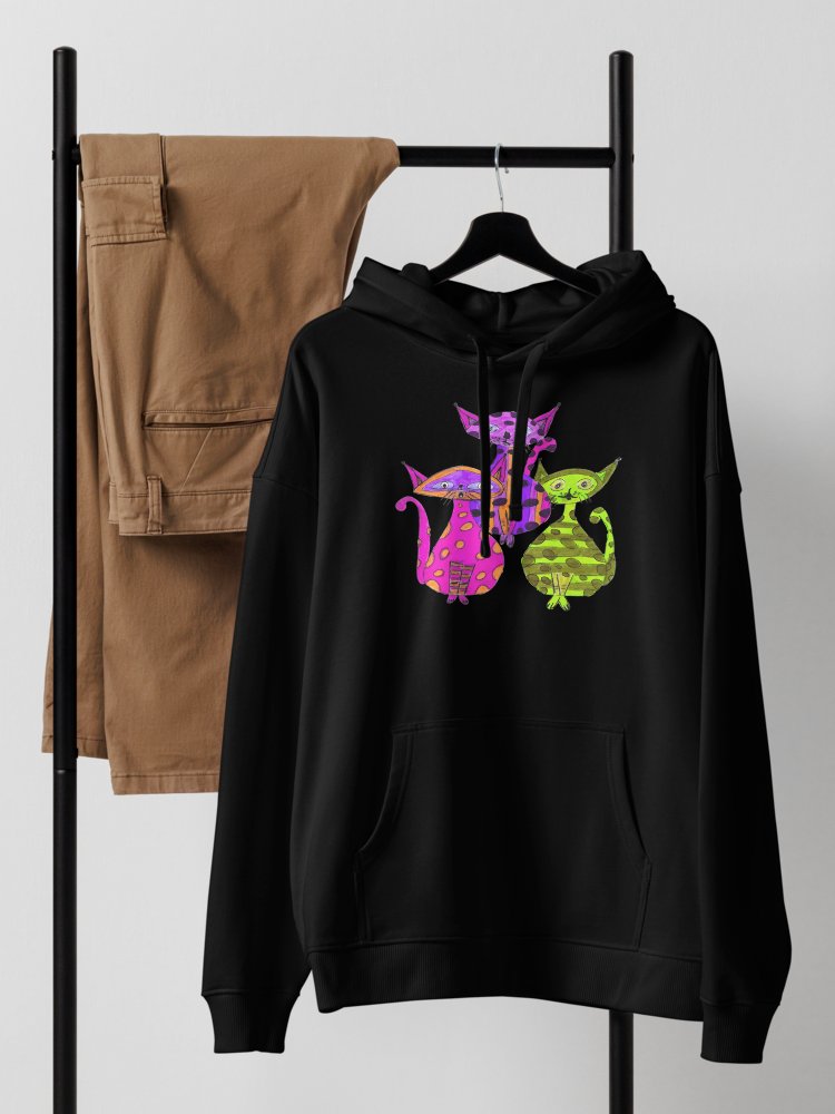 Cosmic Cats Unisex Hoodie product image (12)