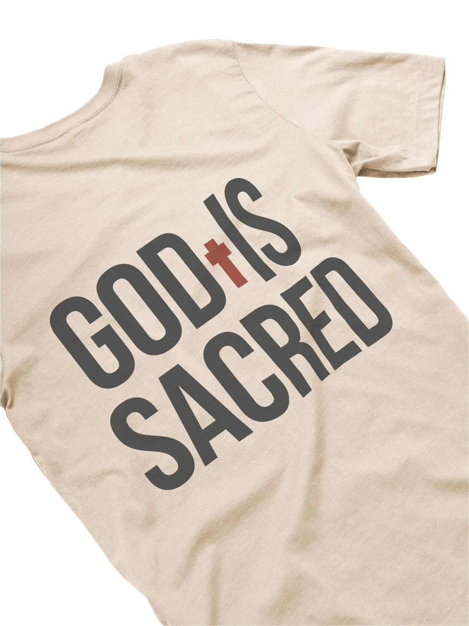 God Is Sacred — Essential Tee (Light) product image (4)
