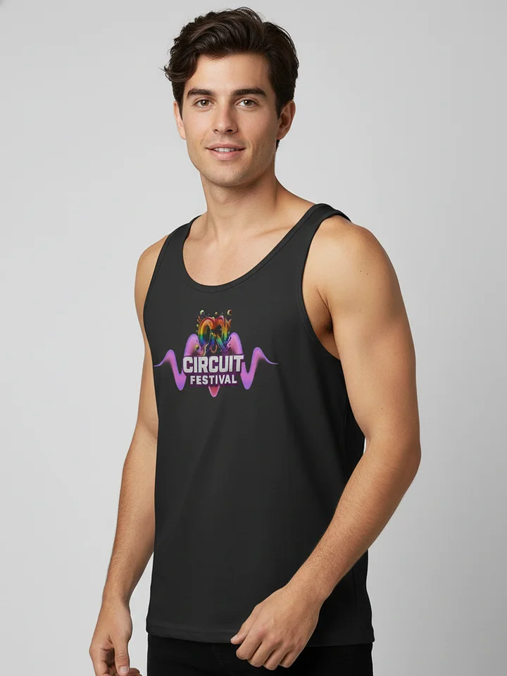 CQ CIRCUIT FESTIVAL – NEON WAVE PARTY TANK product image (2)