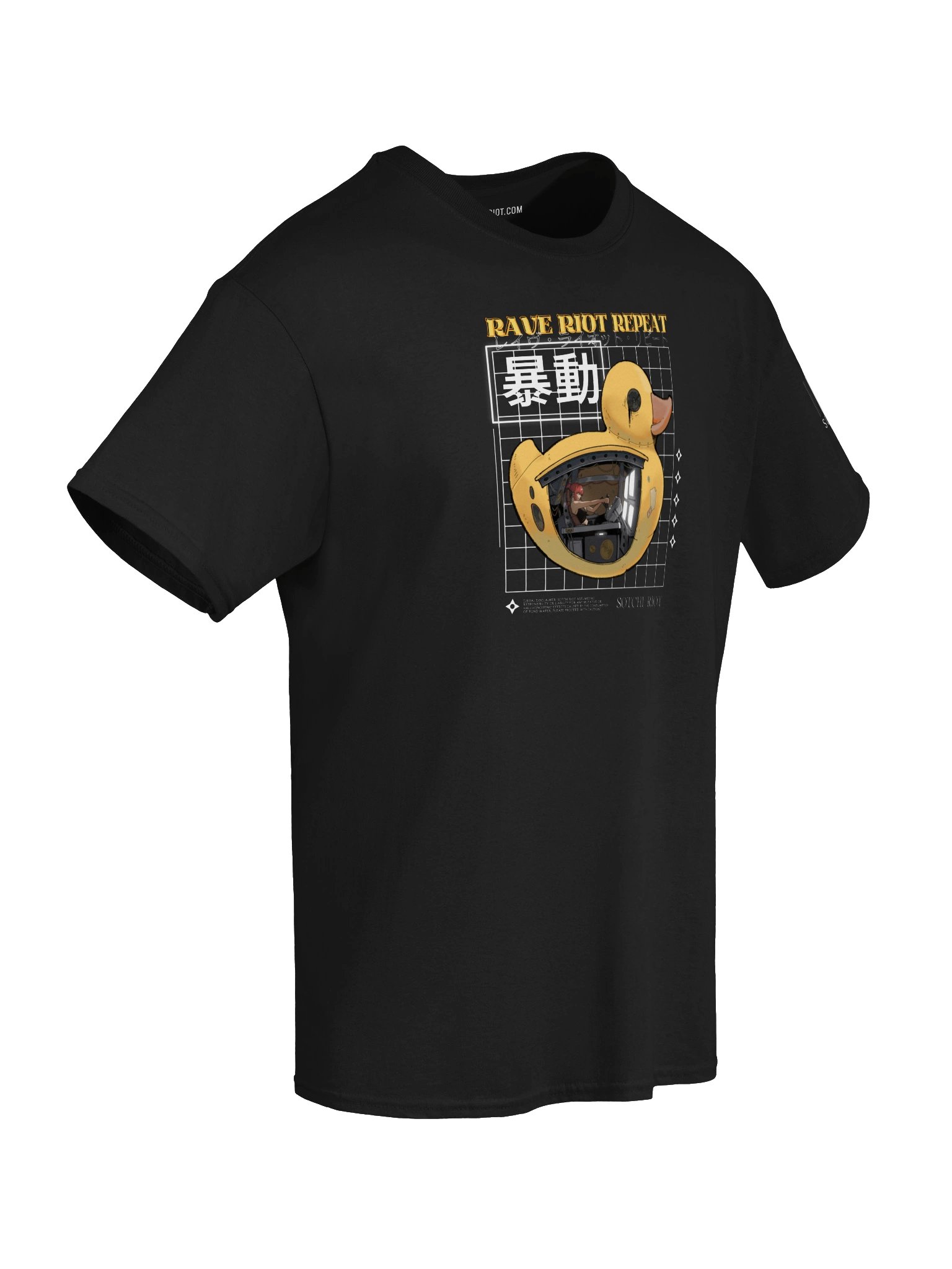 RAVE, RIOT, DUCKZILLA, REPEAT [T-SHIRT] product image (6)