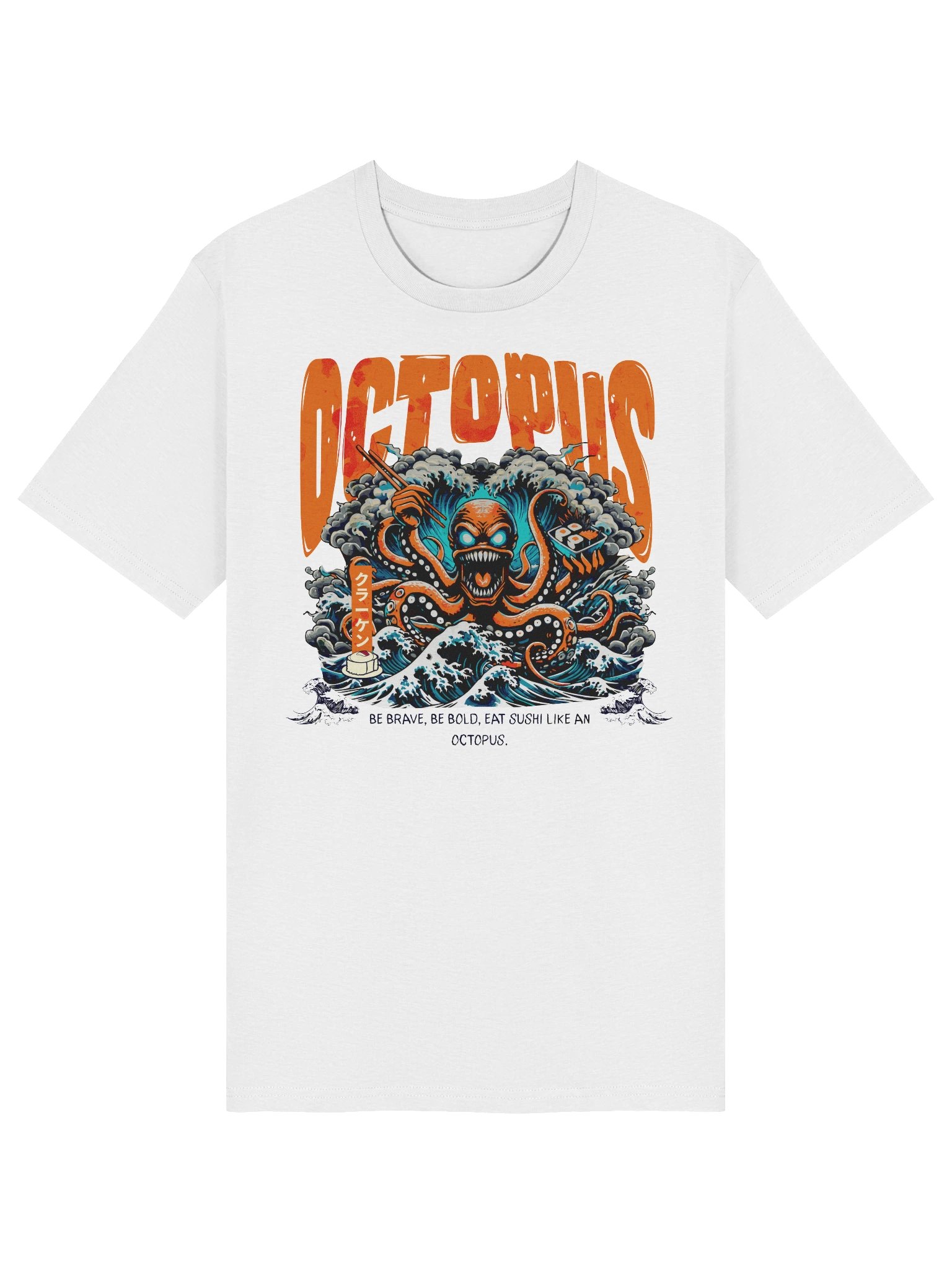Crimson Kraken Over Neon Waves product image (10)