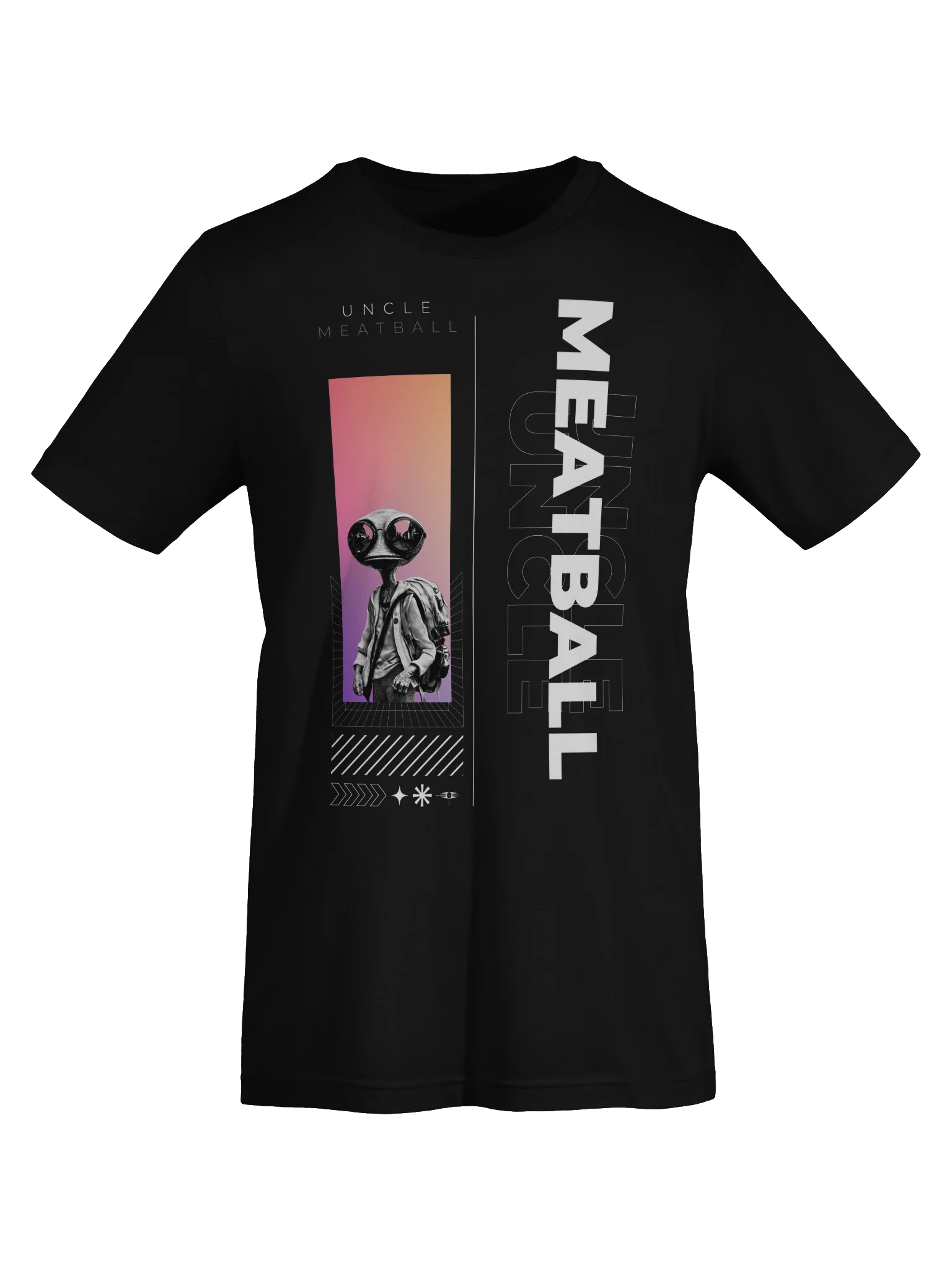 Uncle Meatball Alien Boy Tee product image (4)