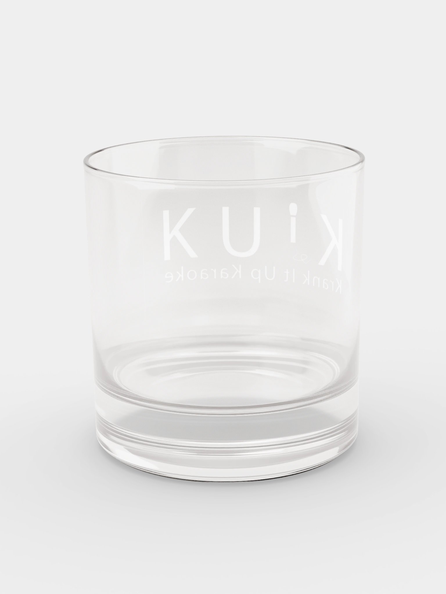 KIUK Rocks Glass — Word Logo product image (6)