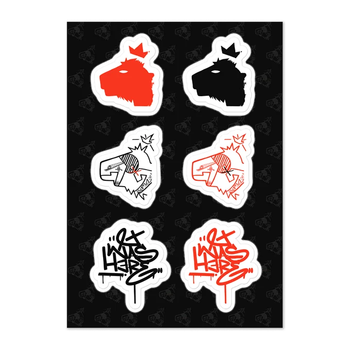 The King Sticker Sheet product image (1)