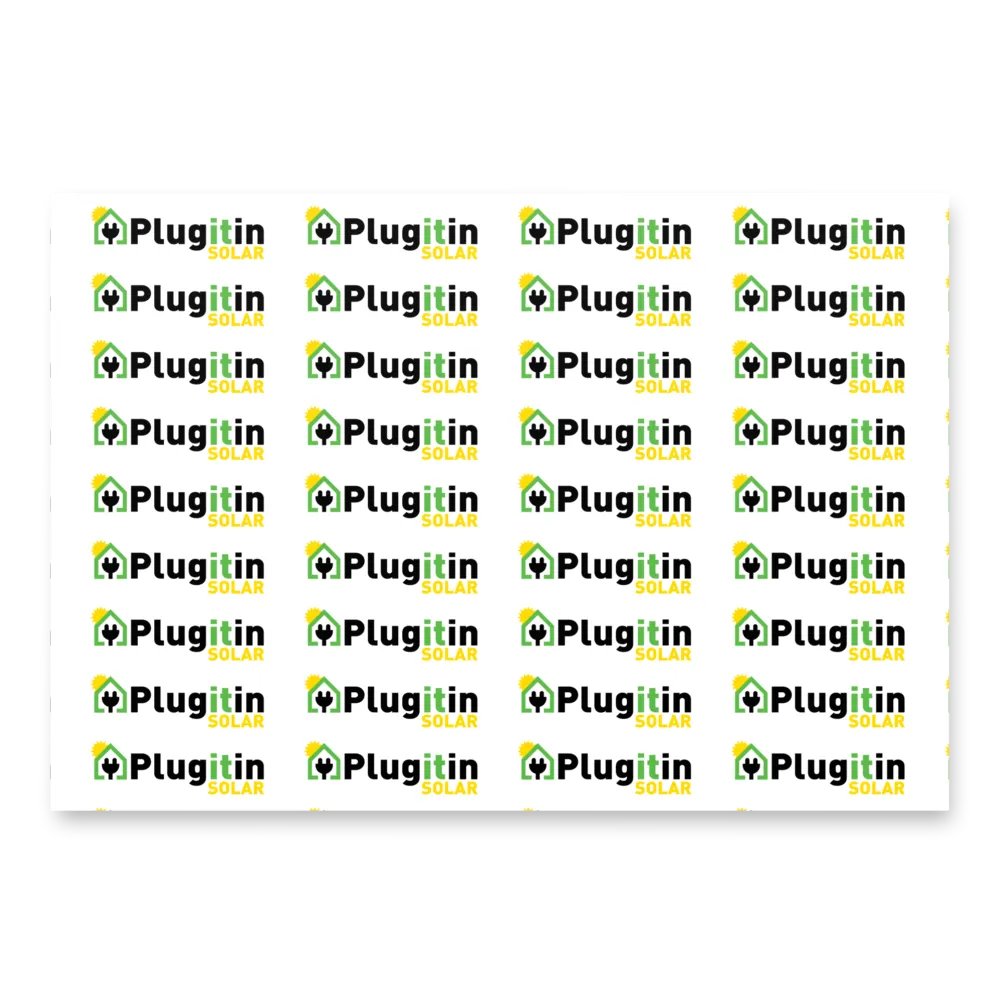 Plug It In Solar High-Quality Wrapping Paper Sheets (Set of 3) product image (1)