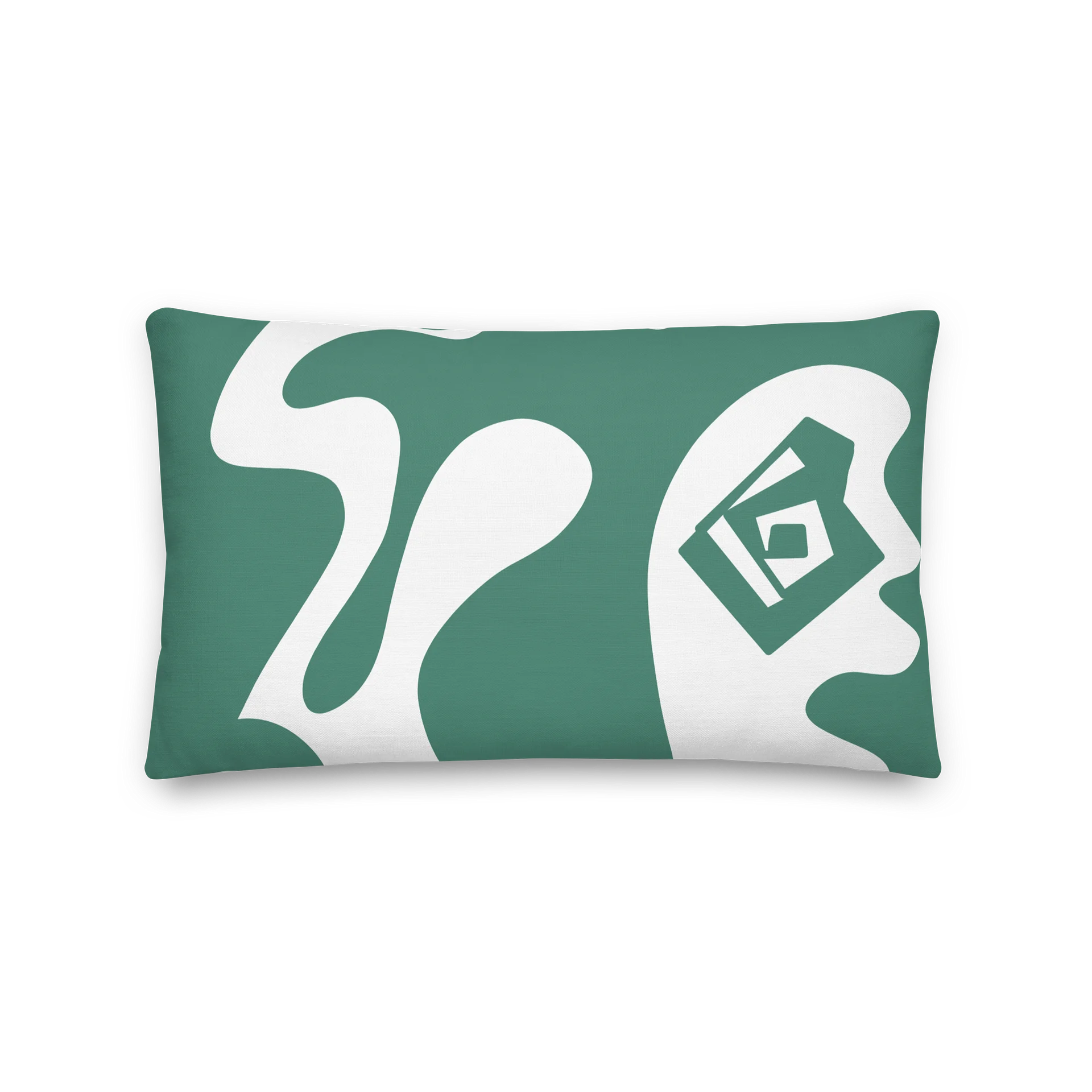 Raumschmuck Kissen „Grüne Oase“ product image (1)