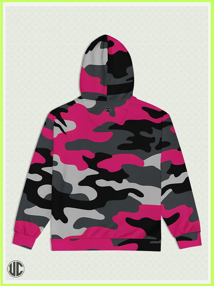 UnkoCon – Savage Pink Camo Zip Hoodie product image (2)