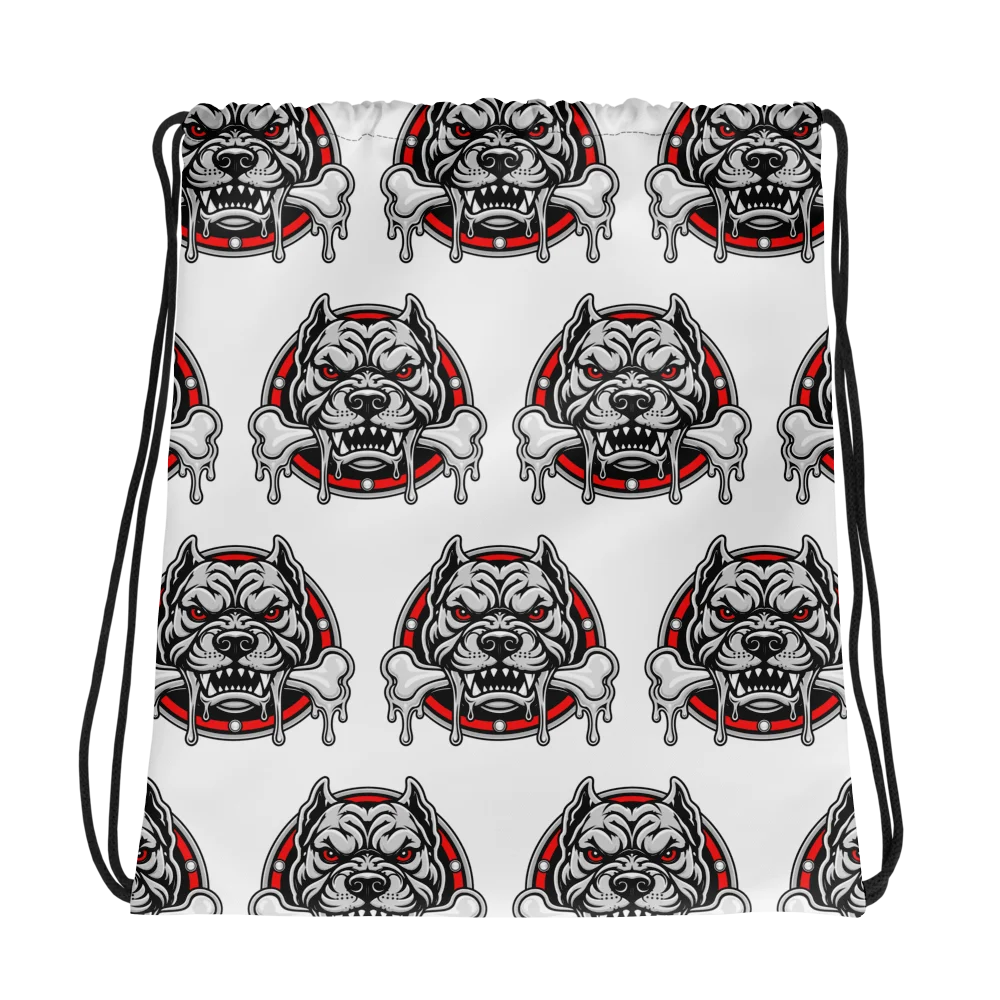 Boro Bonedawgs Drawstring Bag - White product image (1)