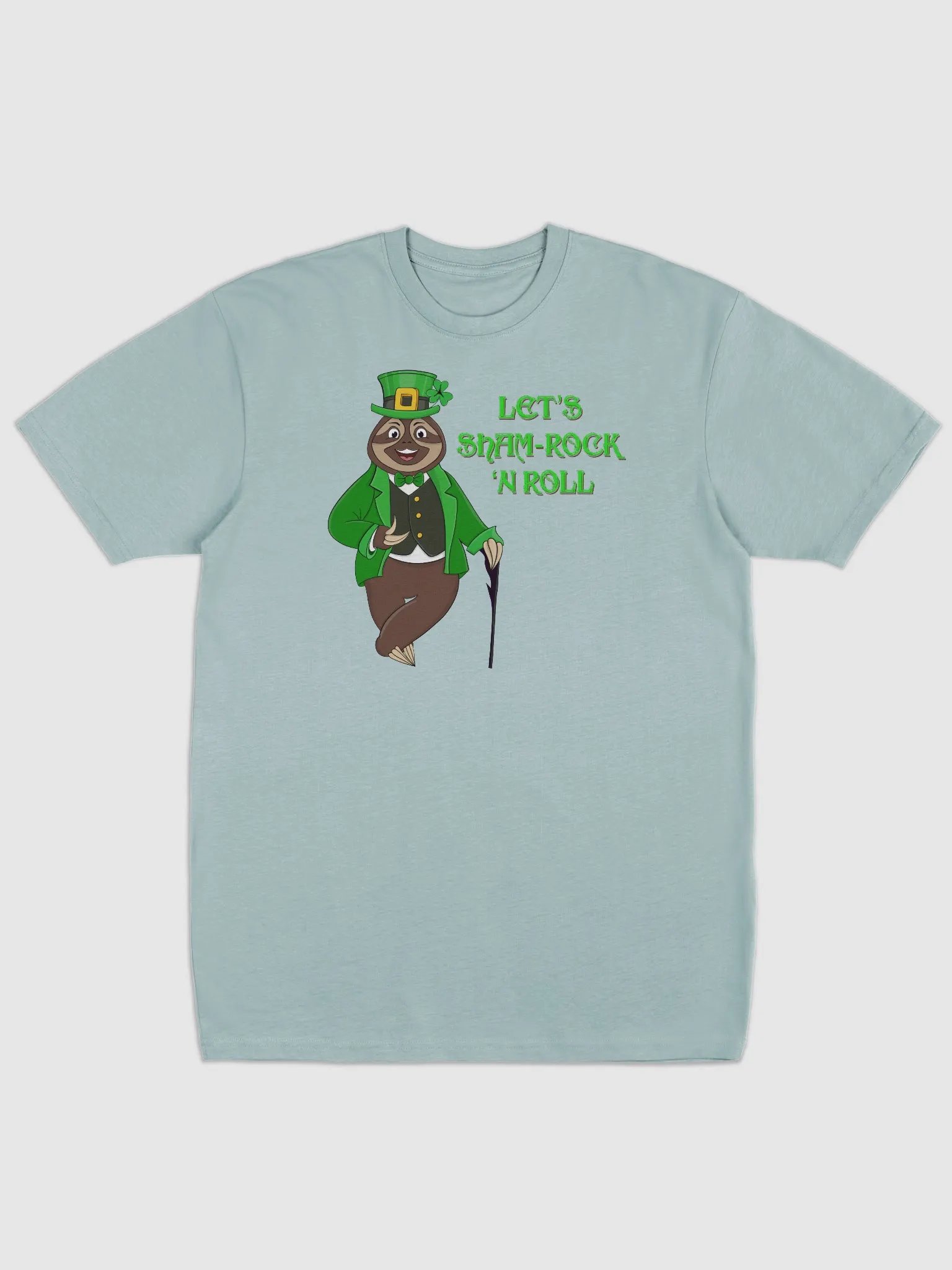 Sham-Rock n'Roll Sloth Men's Tee product image (5)