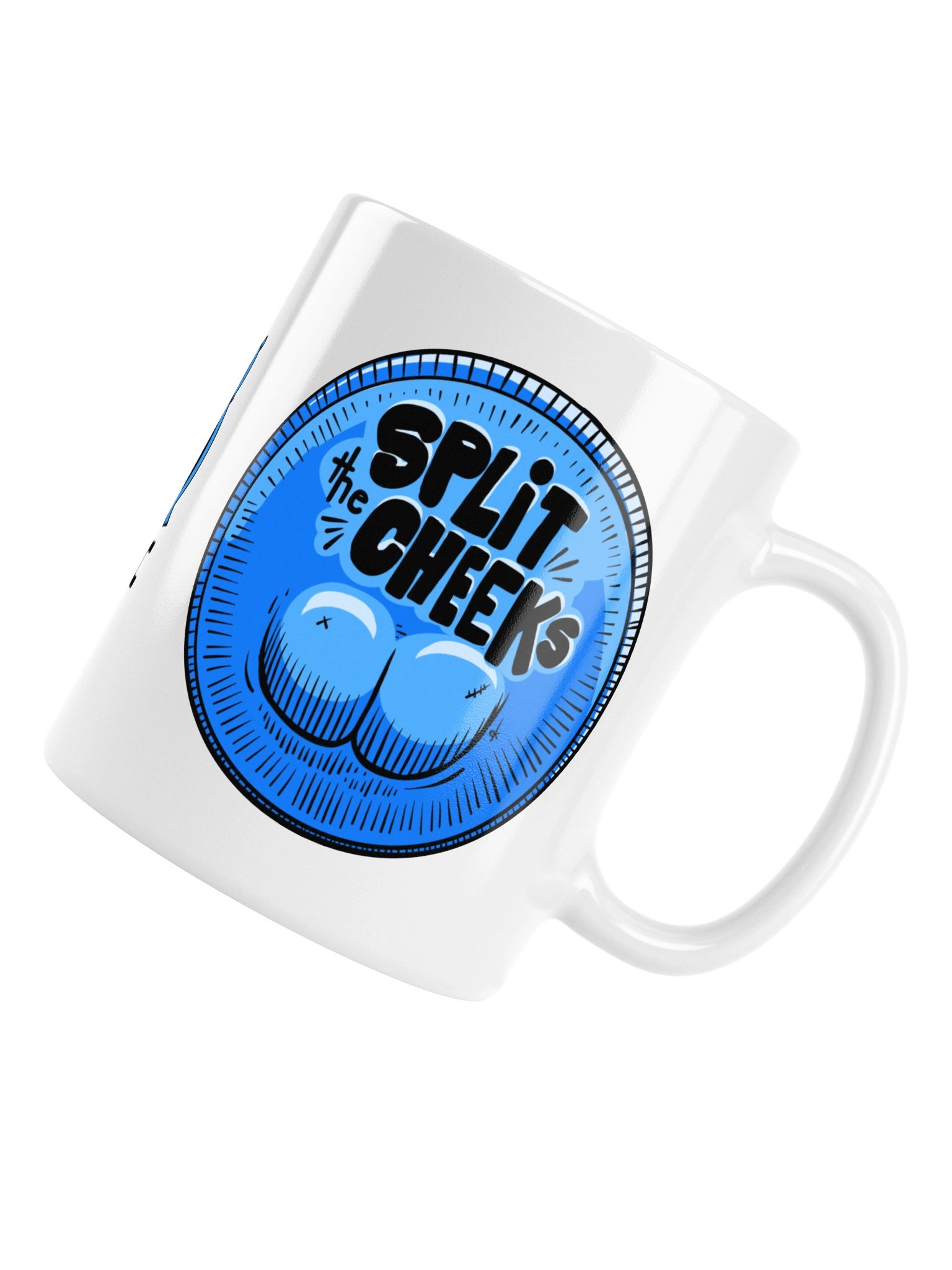 QCC Split the Cheeks Mug product image (3)