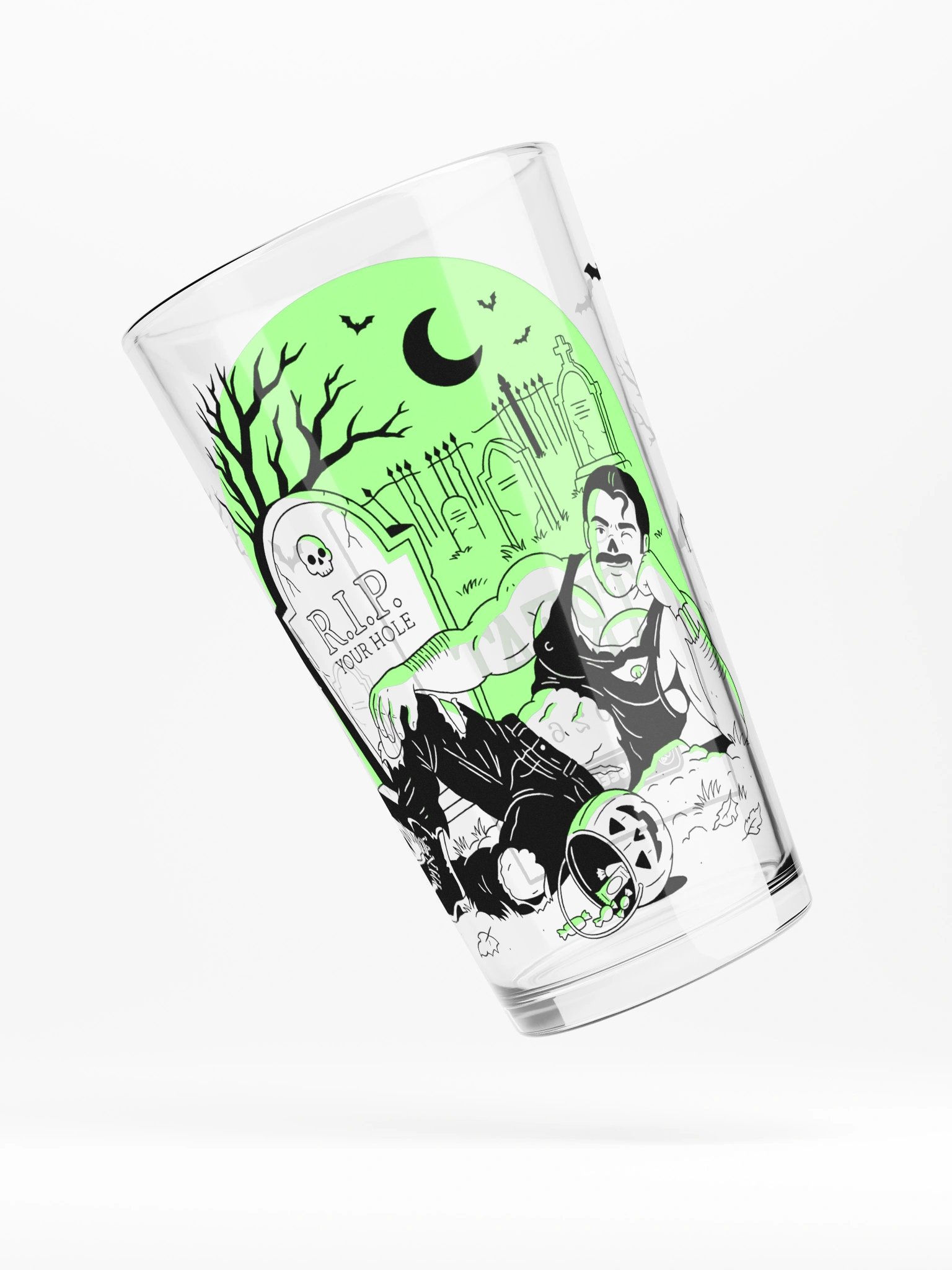 THICC or TREAT 2026 Pint Glass product image (6)