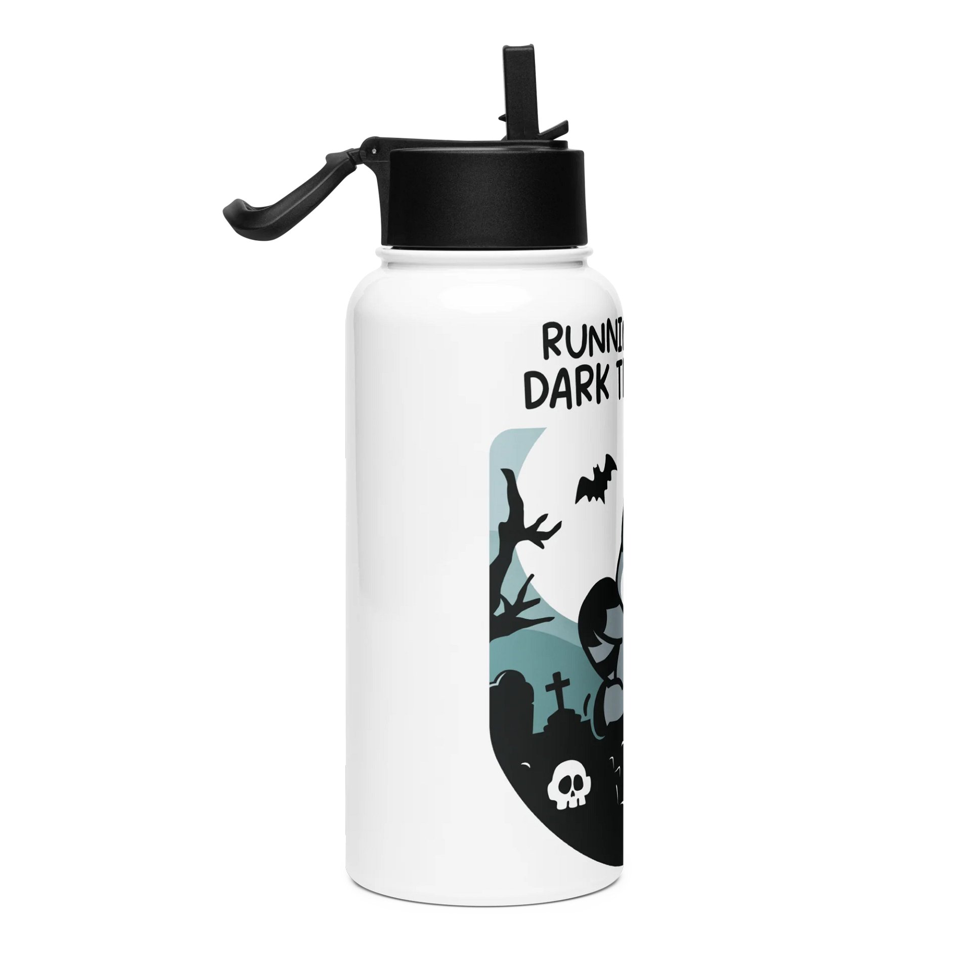 Running From My Dark Thoughts Water Bottle product image (4)