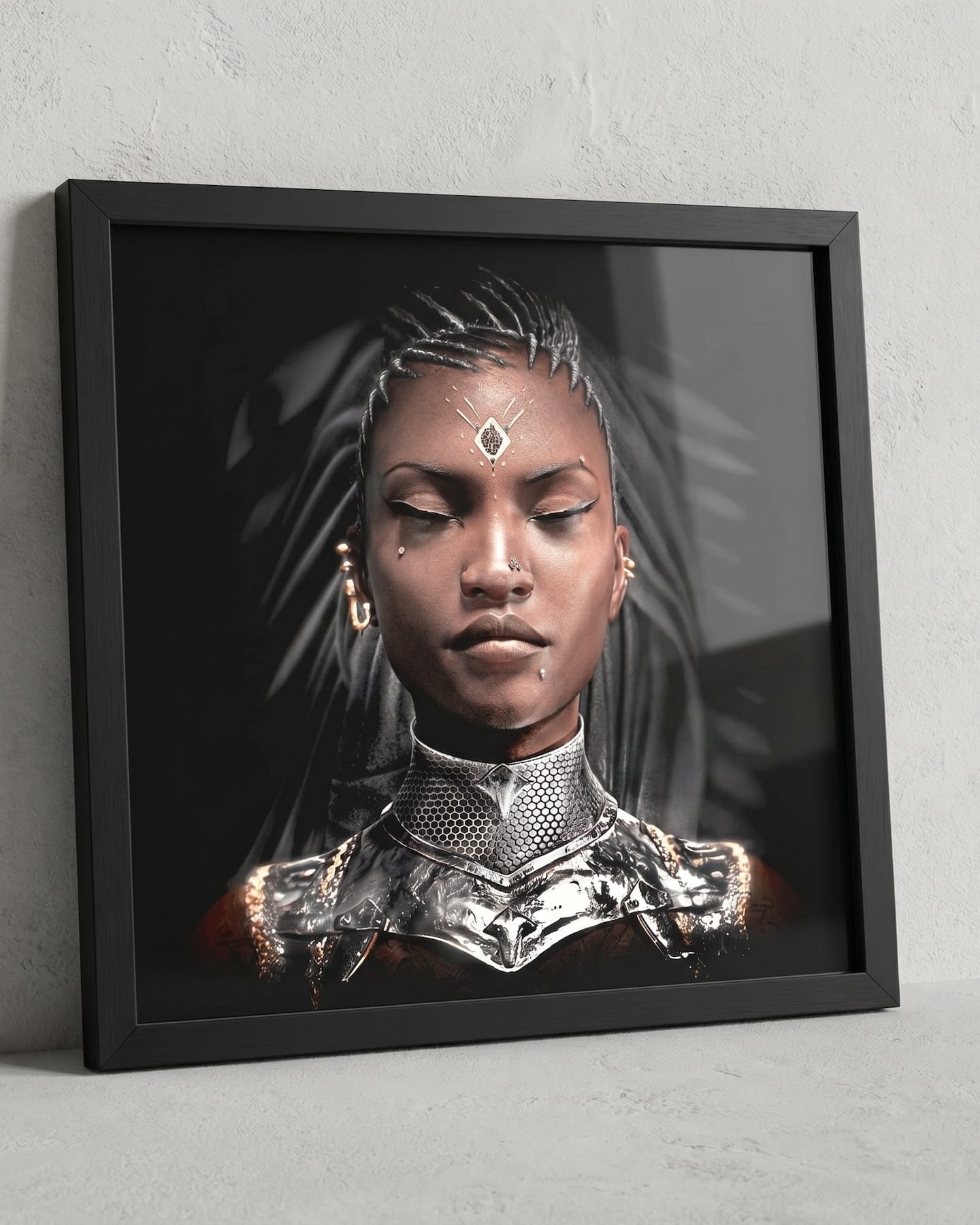 Queen Amanikhatashan · Framed High-Quality Matte Poster product image (1)