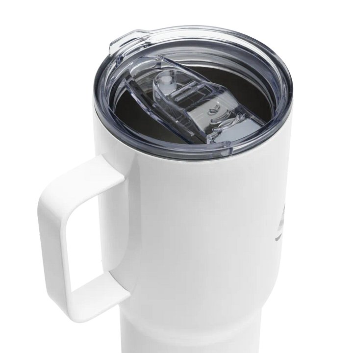 Wheelie, Cold Weather Camo Handled Travel Mug product image (2)