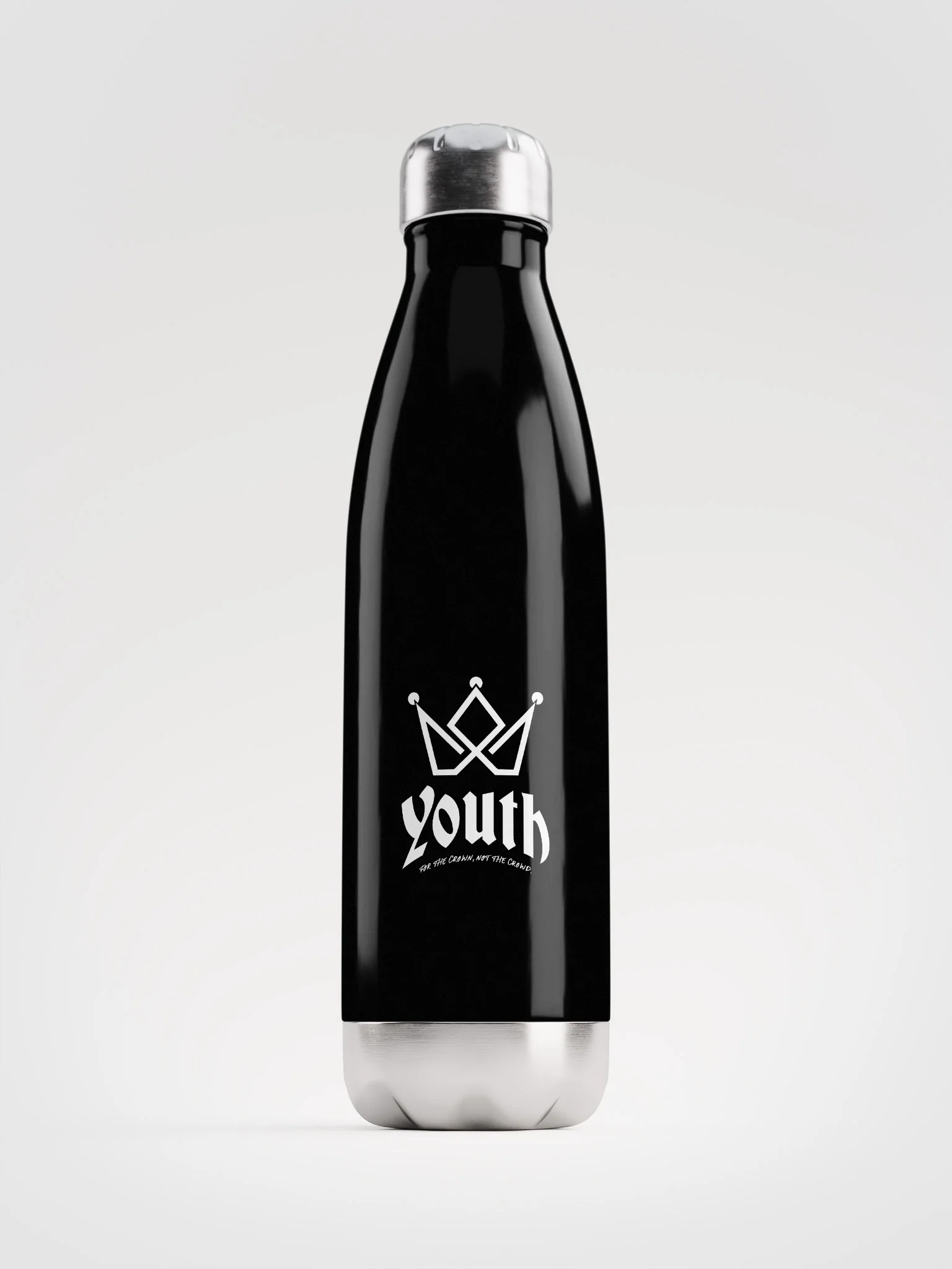 For the Crown, Not the Crowd Water Bottle product image (1)