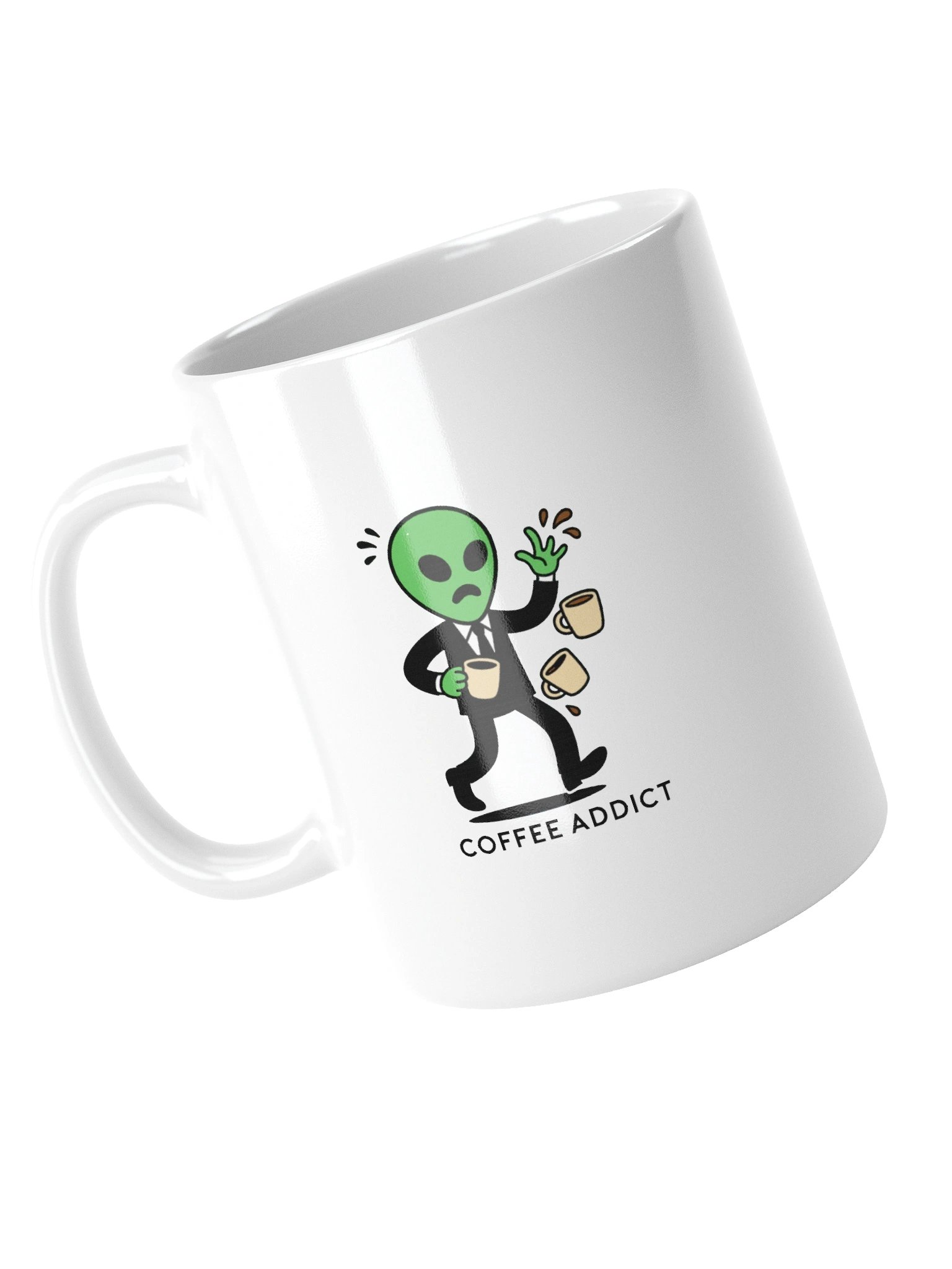 Coffee Addict Roswell Alien Ceramic Mug product image (10)