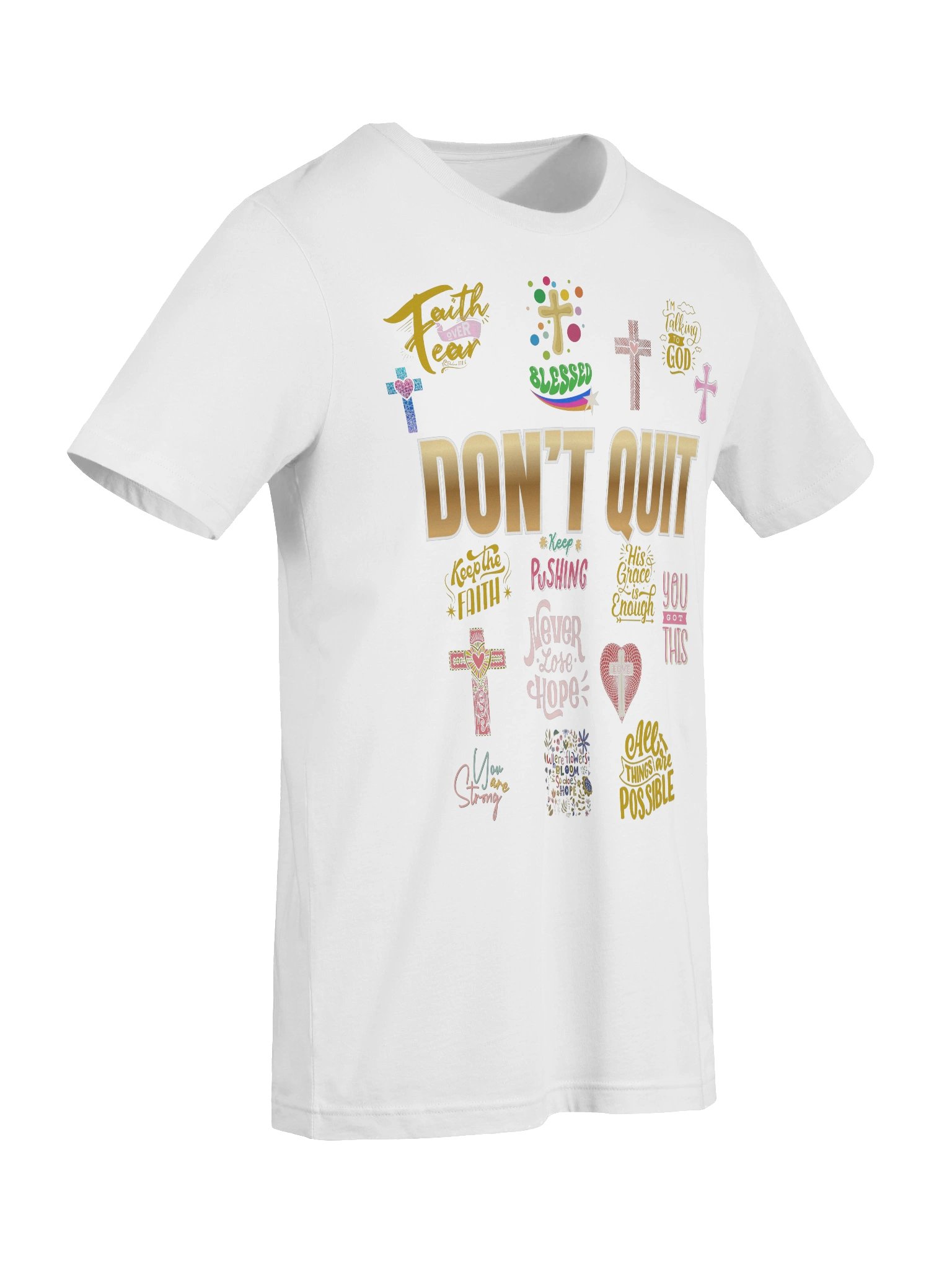 Don't Quit Galatians 6:9 Inspired Unisex T-Shirt product image (9)