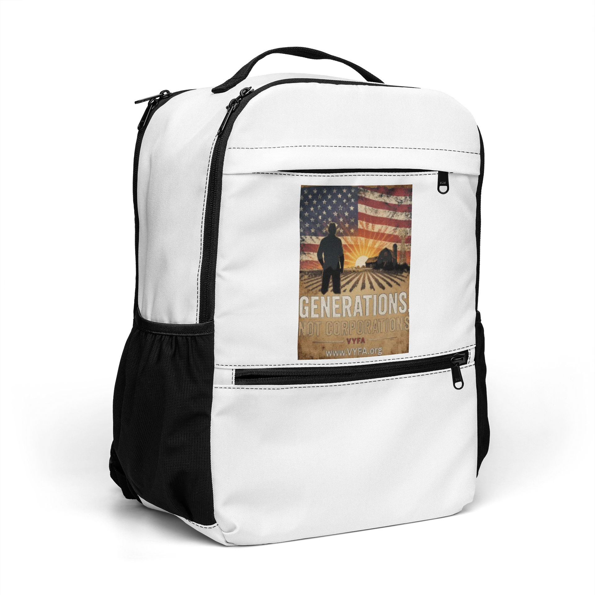 Generations Not Corporations Utility Backpack product image (7)