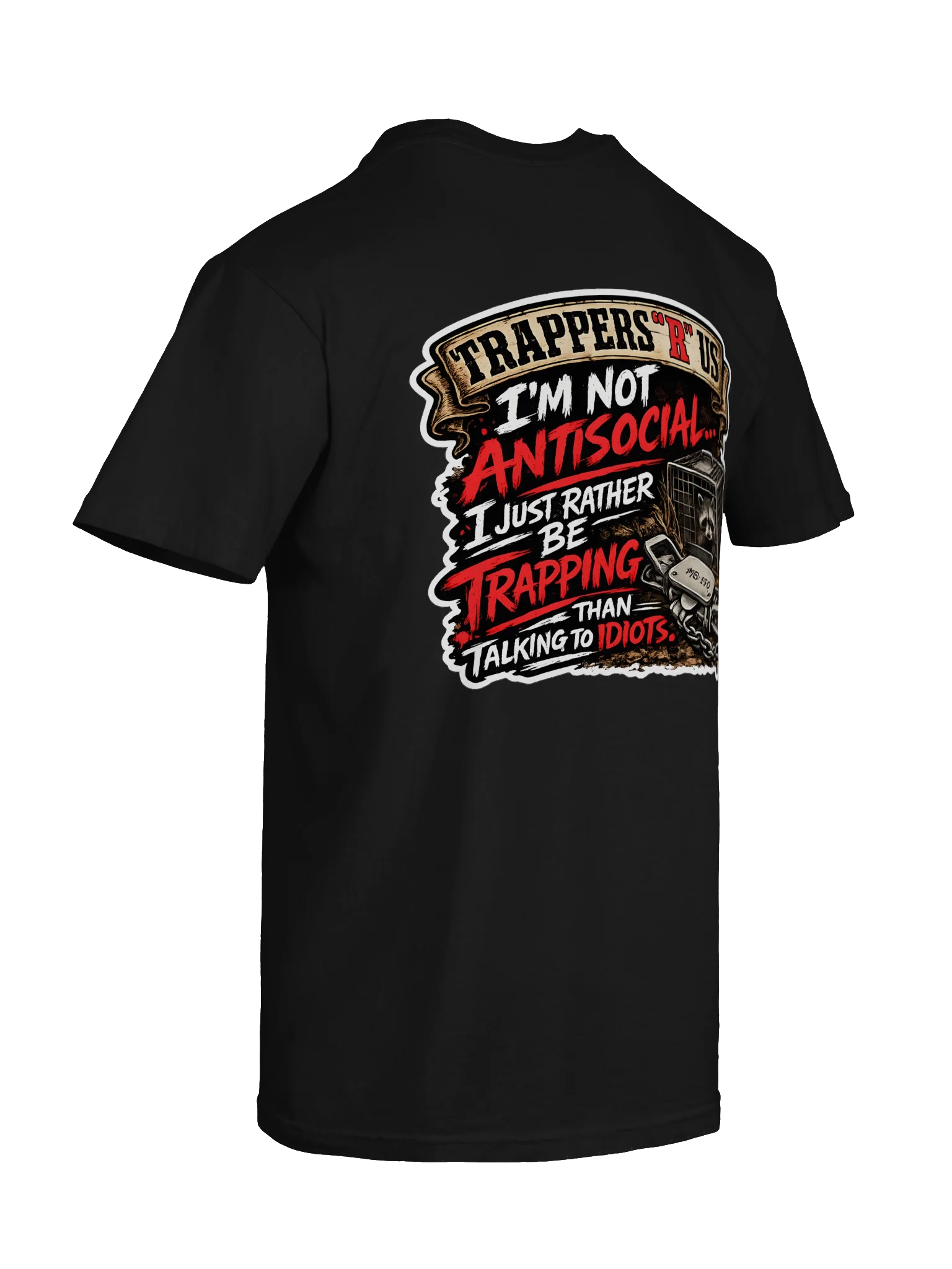 Not Anti-social Dark Tee product image (56)