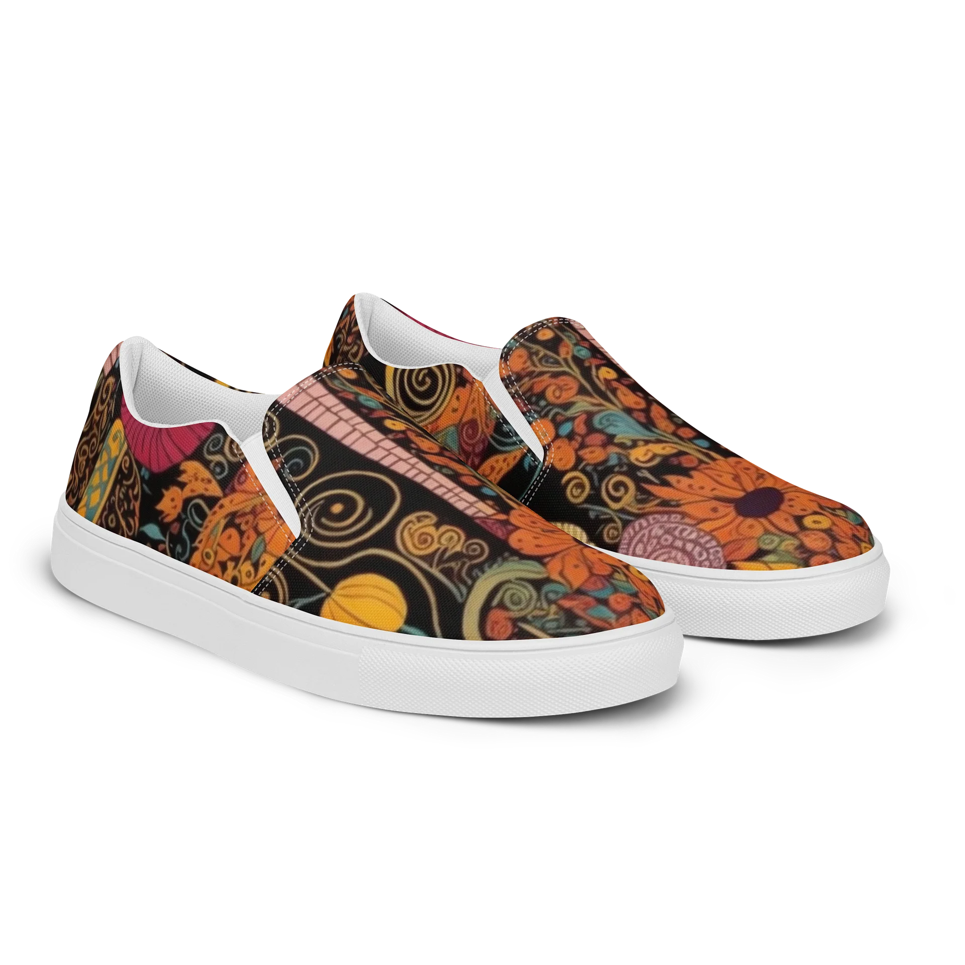 Bloom Burst Slip-On Canvas Shoes product image (2)