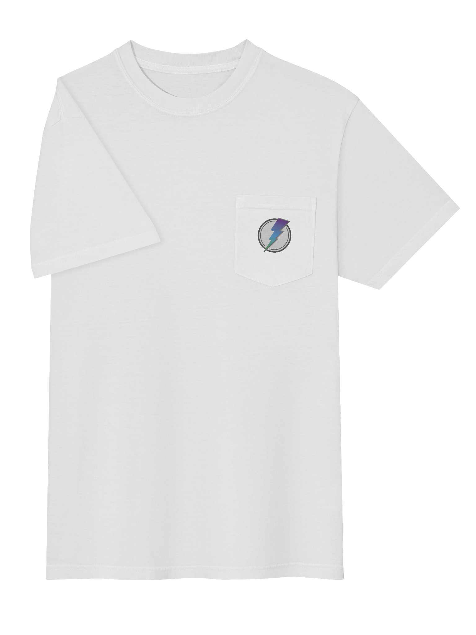 Aspire to Live Quietly Pocket Tee product image (5)