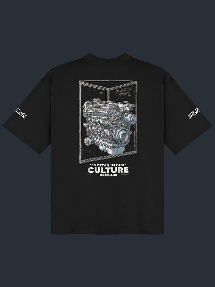 100 Ottani Please!™ Oversized Unisex Racing Streetwear Graphic T-Shirt | Drift Mode Edition product image (1)